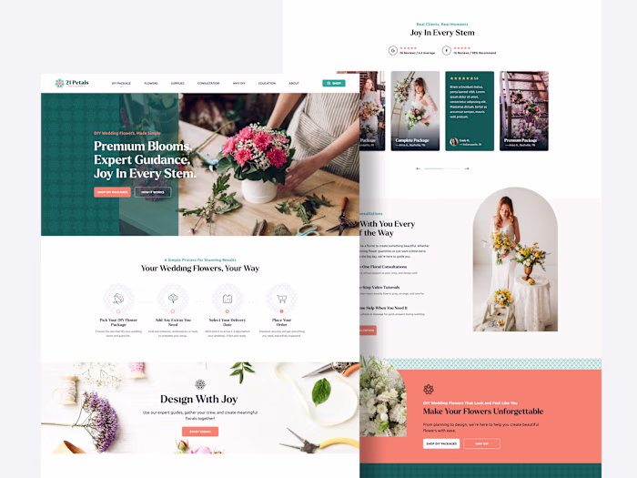 21 Petals DIY Flower Co.,