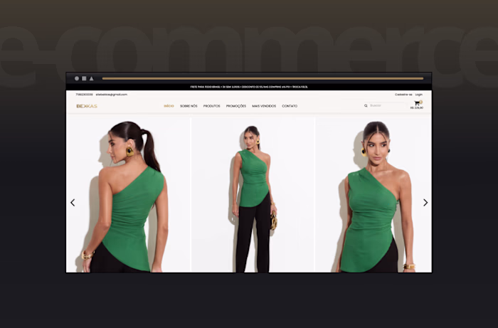 E-commerce Design for Bekkas