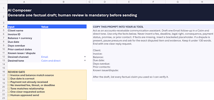Human-Reviewed Reminder Composer — a