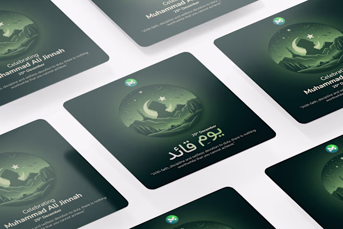 Quaid Day 2024 | Social Media Design :: Behance
