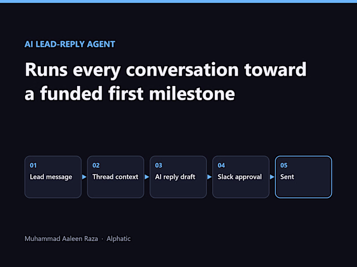 AI Lead-Reply & Deal Agent That Never Sends Without Approval