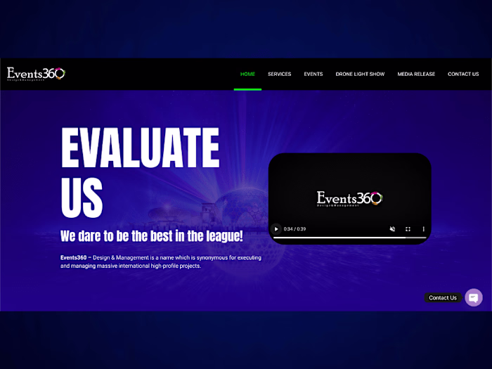 Events360 (Website Development)