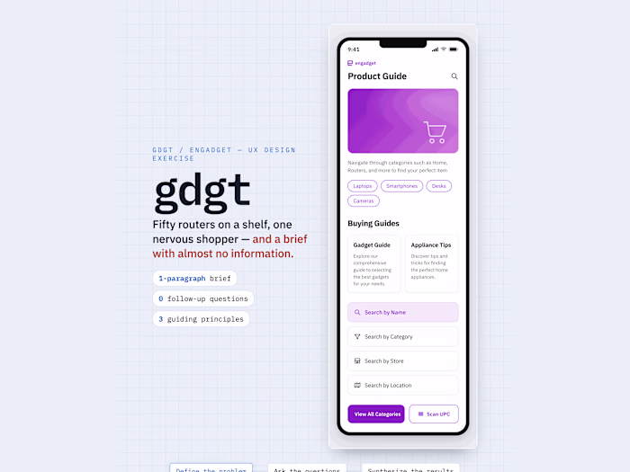 Gdgt.com Buying assistance app