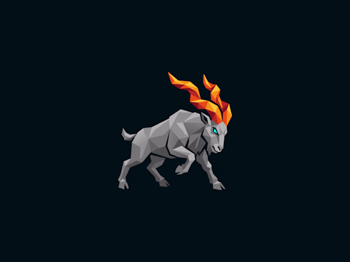 Markhor Vector Logo Available For