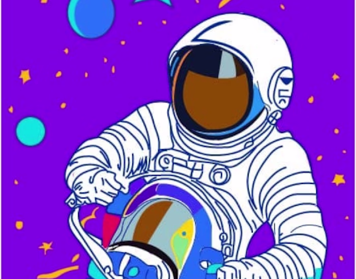illustration of an astronaut