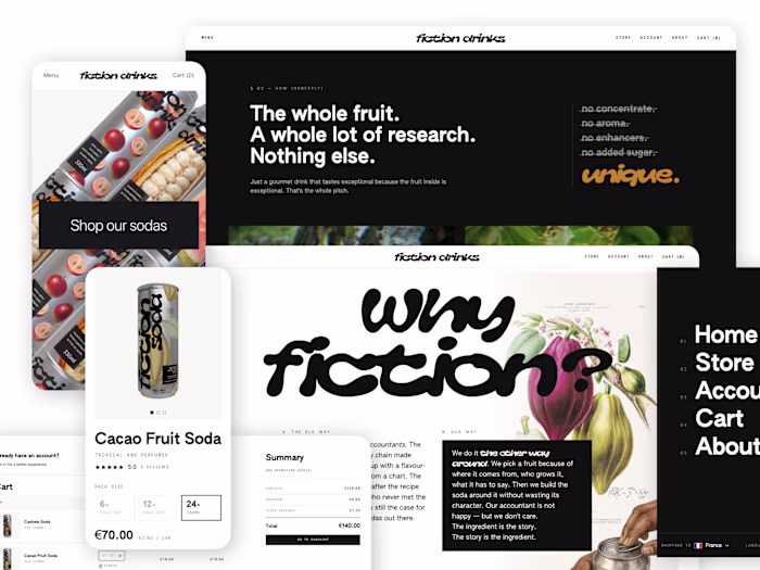 Custom E-Commerce Website