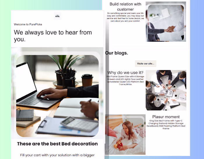 Minimal Design Email