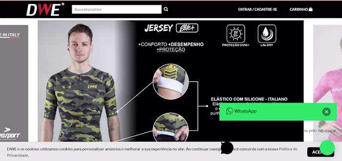 Specialized E-commerce for Cycling Apparel