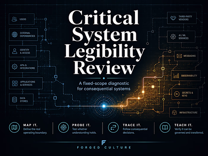 Critical System Legibility Review