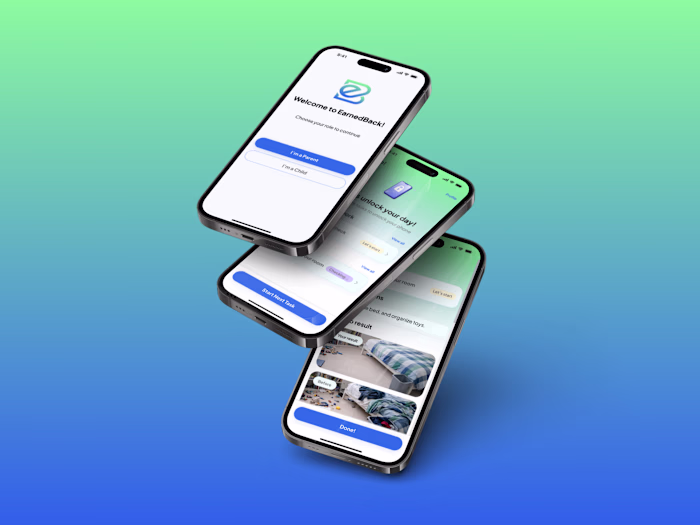 Parenting Task Manager & Child Productivity Platform UI UX