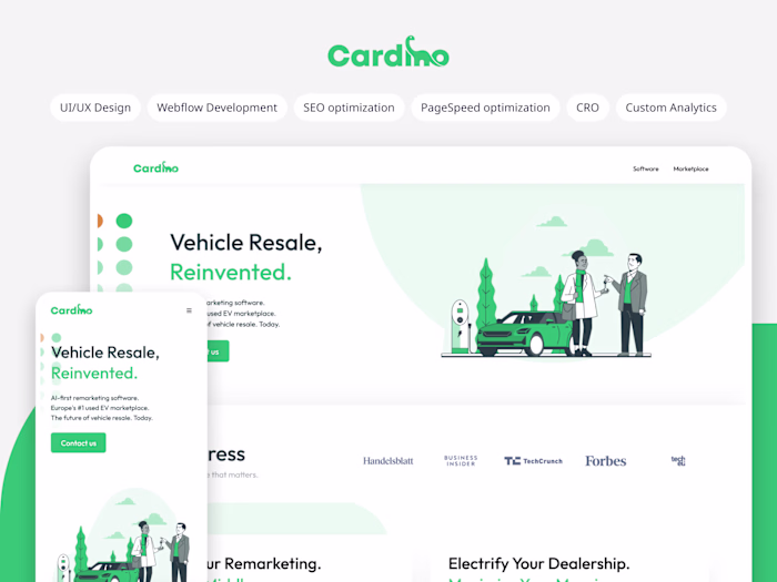 SEO-Driven Marketing Platform