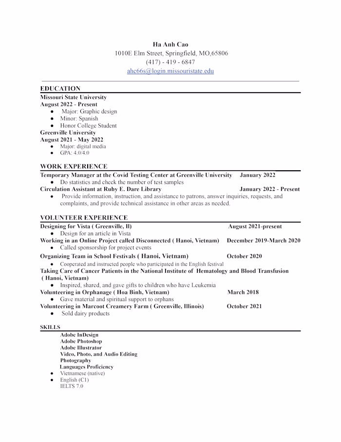 Resume