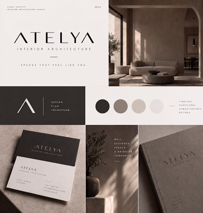 A refined visual identity design