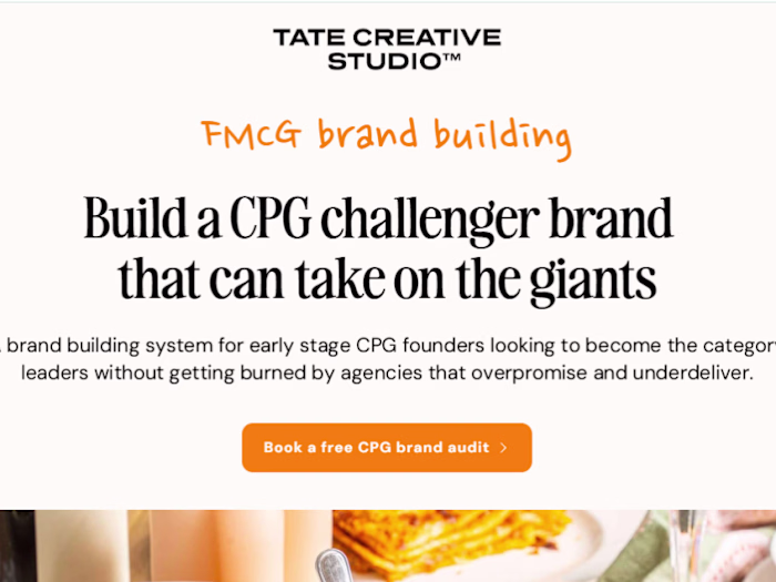 tate creative studio funnel design
