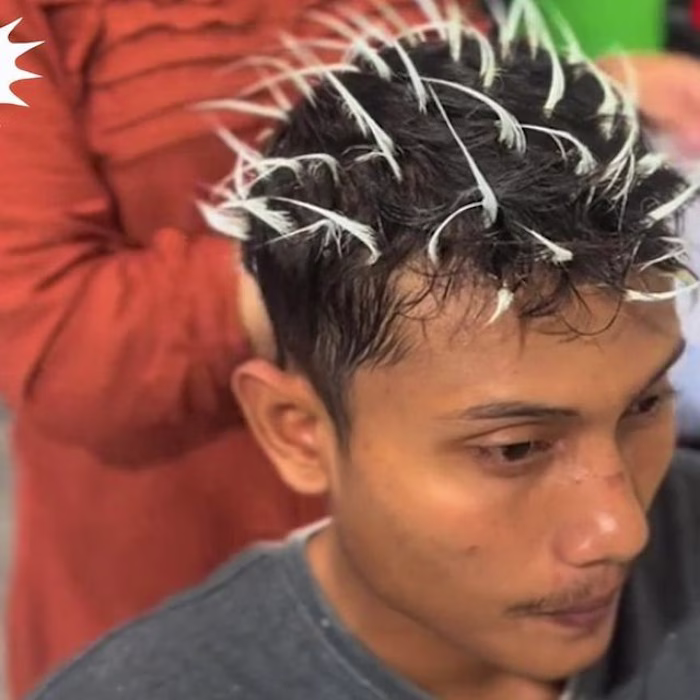 JAKARTA KERAS on Instagram: “Cukuran rambut yang bikin meleleh …