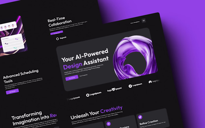 NajmAI - SaaS Framer Template