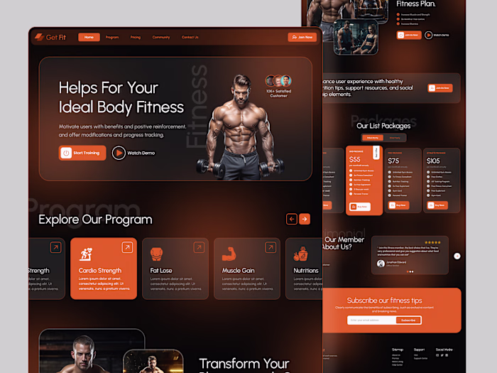GetFit- Gym Center
