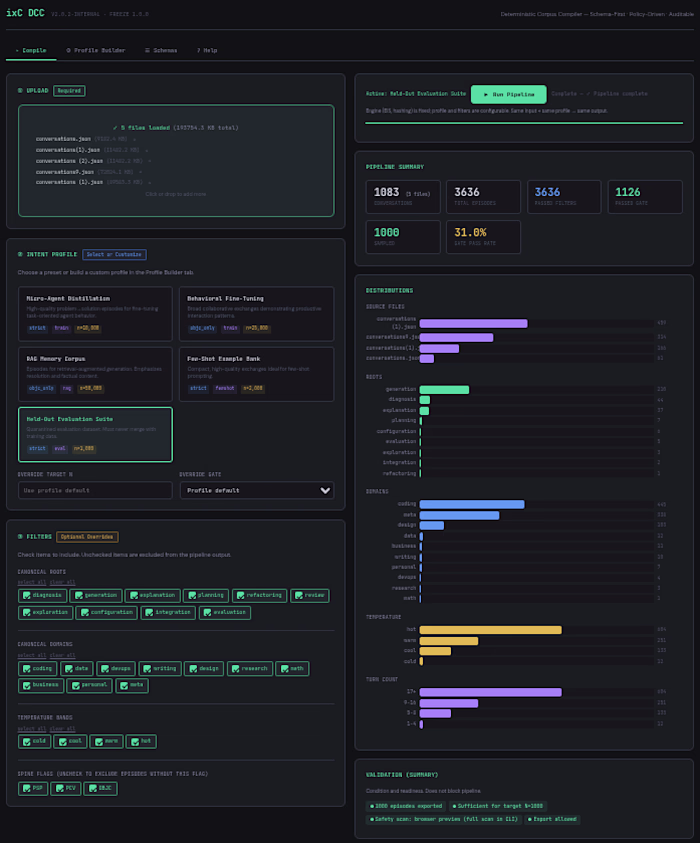 Offline, deterministic HTML apps I