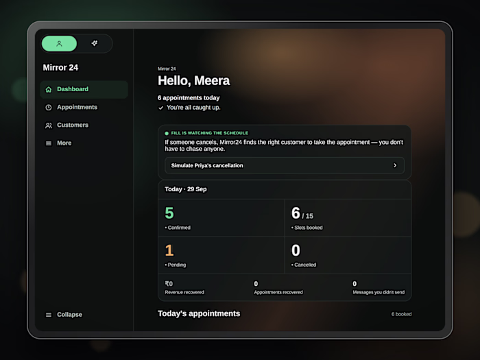 FILL — AI Cancellation Recovery
