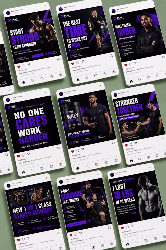 PEAK PERFORMANCE | Fitness Social