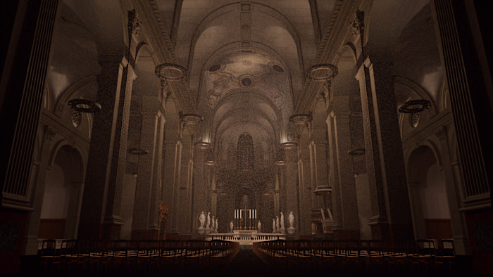Saint-Sulpice Church Illumination Model