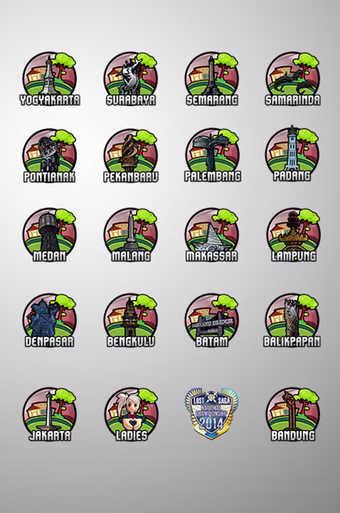 Lost Saga Various Ingame Icons