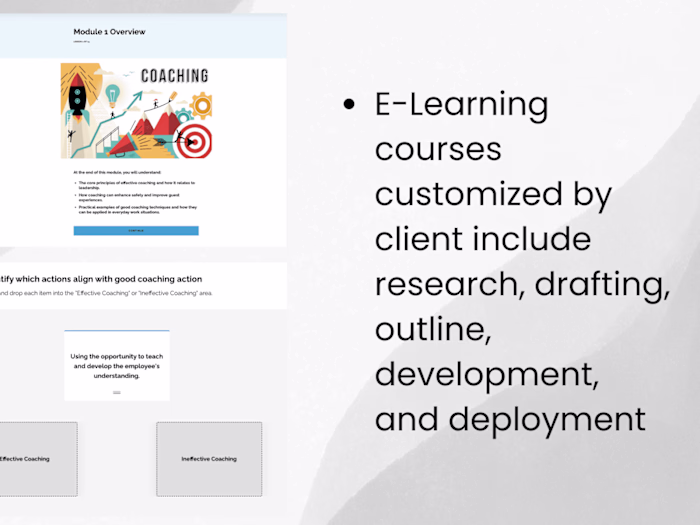 E-Learning Course 