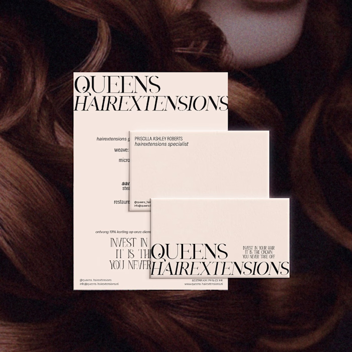 Flyer and business card 