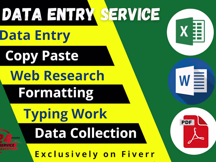 Data Scraping and Entry for Lead Generation