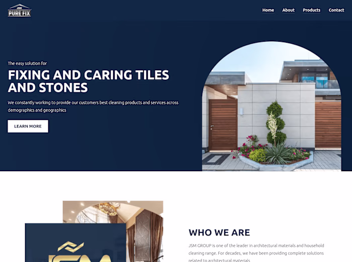 Static Website using Gatsby.Js