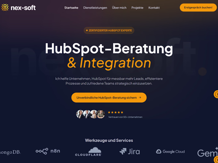 nex-soft — HubSpot Consulting & Integration Website