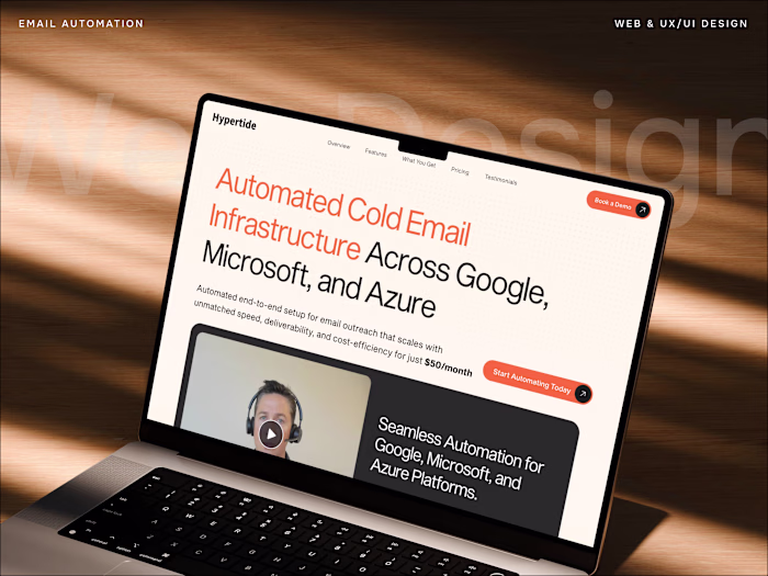 Hypertide - Website Design