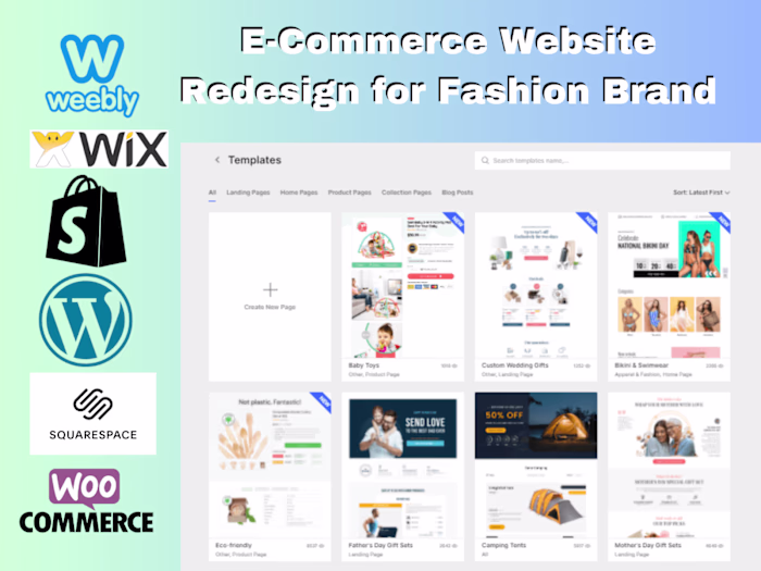 E-Commerce Website Redesign for Fashion Brand