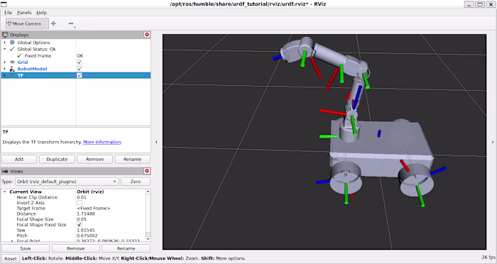 ROS 2 Mobile Manipulator Development