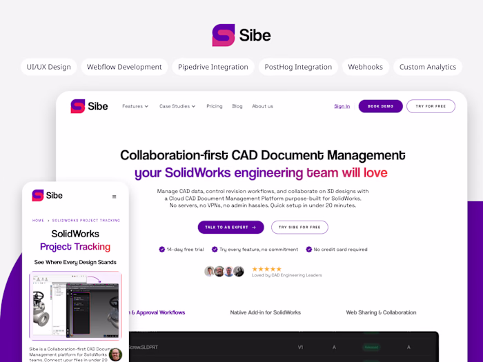 Scalable Webflow Marketing Platform