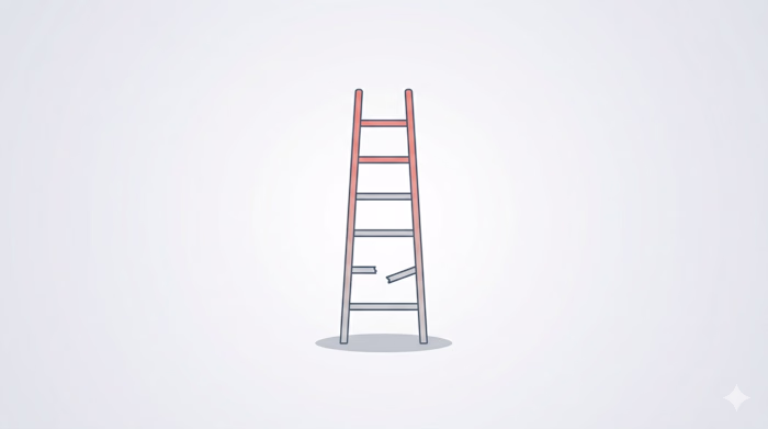 The Broken Rung vs. the Glass Ceiling