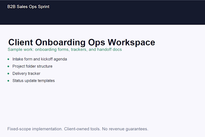 Sample Client Onboarding Ops Workspace