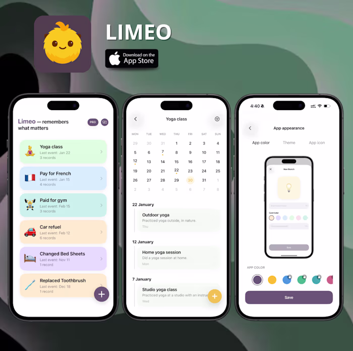 Limeo is a thoughtfully designed