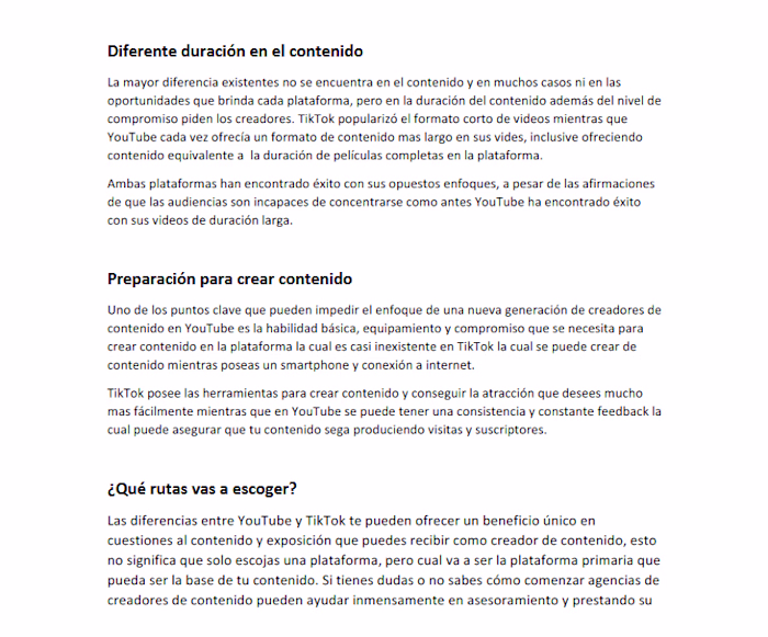 MCR-Agency Blog Post + Website Content (Spanish)