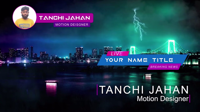 Lower Third | Tanchi Motion