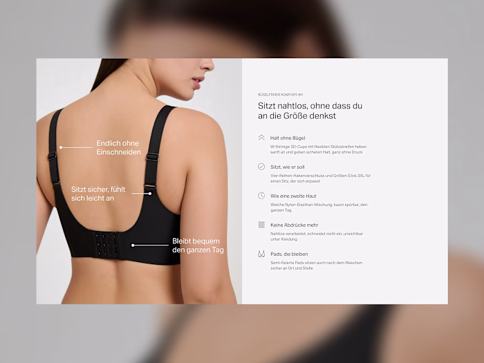 Belluna - Product Page Redesign