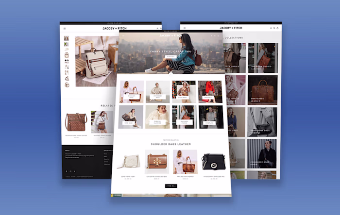 Shopify Clothing Online Store Design!

If