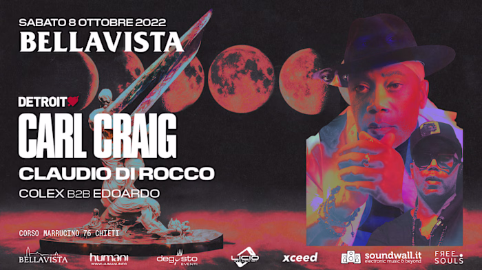 Carl Craig Dj Set in Bellavista 2022