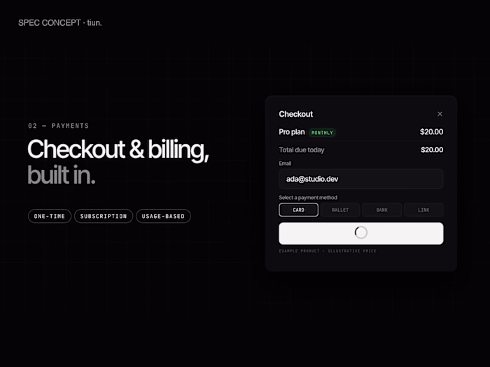 tiun.: launch film (spec concept)
