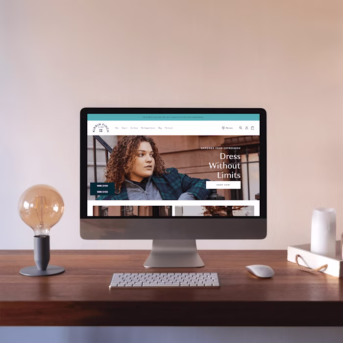 Athleisure Clothing Brand Ecommerce Store