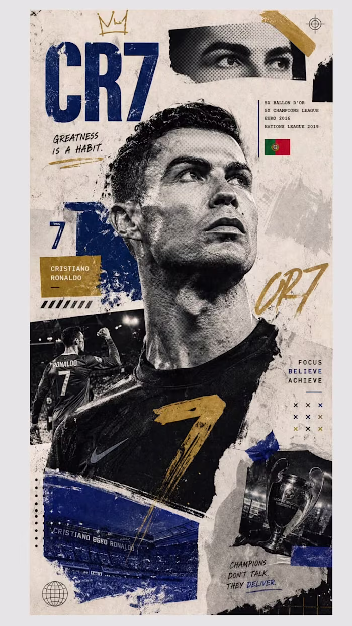 Cristiano Ronaldo: Inspiring Hard Work and Dedication in Foo...