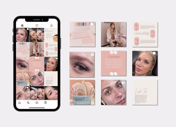 Peach Street Beauty | Social Media Management