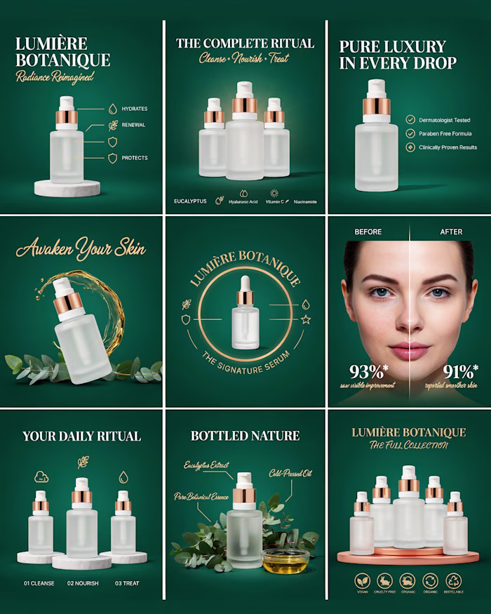 A skincare product can be