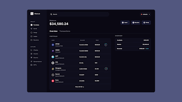 Abacus - A User-Friendly Crypto Wallet