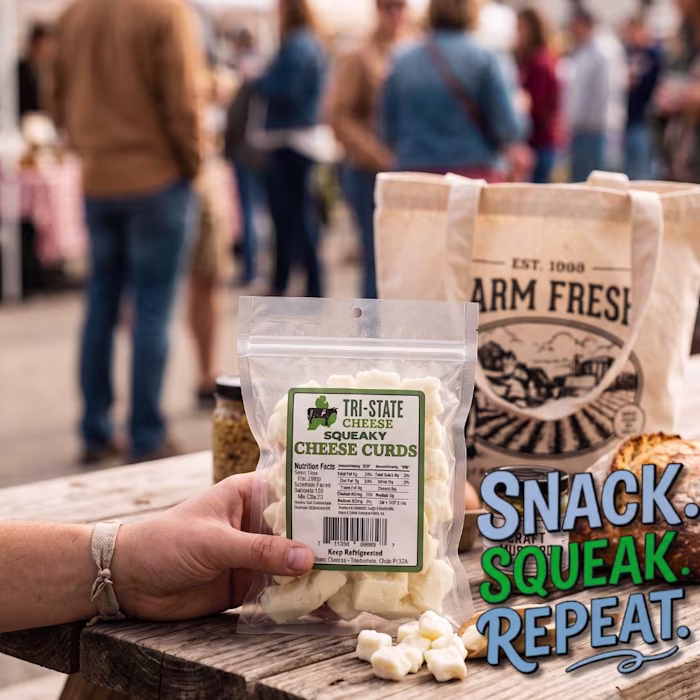 META ad for Shisler's Cheese